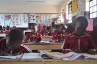 Dzieci z Afryki w szkole